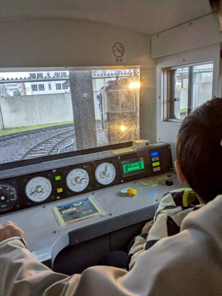 鉄道博物館のミニ運転列車
